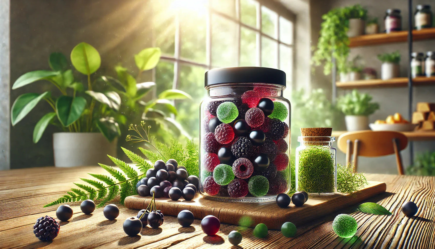 Elderberry & Sea Moss (Gummies)