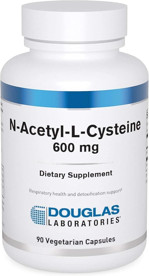 Douglas Laboratories N-Acetyl-L-Cysteine 600 mg | Glutathione Precursor for Antioxidant Protection | 90 Vegetarian Capsules