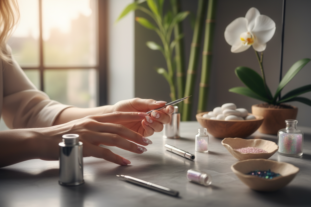 Our curated nail services combine precise artistry with a calming atmosphere